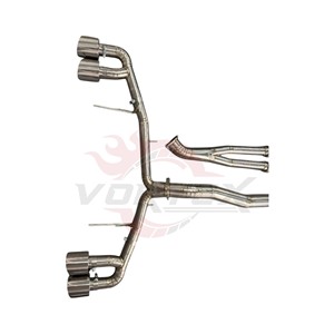 Sistema de Escape de Alto Rendimiento Vortex Performance SS304 para Nissan GTR R35 VR38DETT, Tubo en Y de Alto Flujo, Silenciador Catback con Cuatro Salidas - Product Image 3