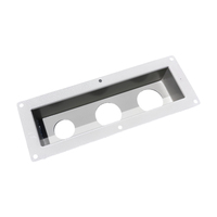 Grille de barbecue en métal chromé, en aluminium et acier inoxydable, découpée au laser, pliée et soudée, personnalisée, SQY