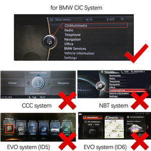 Decodificador de Carplay inalámbrico para coche, dispositivo para <span class=keywords><strong>Iphone</strong></span>, Control Central, actualización de pantalla, BMW CIC System 3 Series E90/E91/E92/E93 - Product Image 2