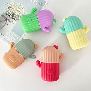 Moule à glace facial portable en silicone épaissi, design cactus, pour massage beauté et soins de la peau, directement de l'usine - Product Image 5