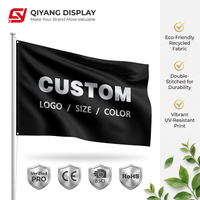 Banderas Personalizadas Voladoras, Banderas y Pancartas de Tela de Poliéster, Banderas Personalizadas de 3x5 con Logotipo