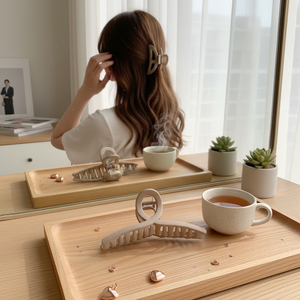 Vendita calda di moda di tendenza a forma di anatra cuore in resina acrilica scintillante per ragazze accessori per la decorazione dei capelli 5cm in lega all'ingrosso - Product Image 3