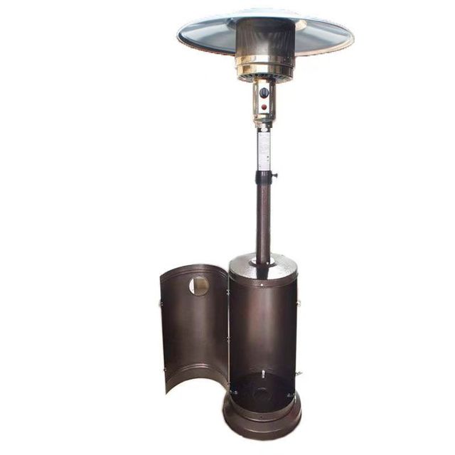 Modern Stainless Steel LPG Flame Gas Heater Umbrella Type Factory Direct for Outdoor Heating