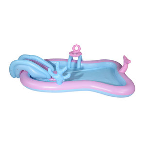 Piscina gonfiabile per pesci blu piscina gonfiabile portatile per bambini e adulti - Product Image 3
