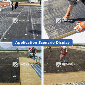 HUAYUE <span class=keywords><strong>Panneau</strong></span> isolant en <span class=keywords><strong>laine</strong></span> <span class=keywords><strong>de</strong></span> <span class=keywords><strong>roche</strong></span> <span class=keywords><strong>rigide</strong></span> noir <span class=keywords><strong>de</strong></span> <span class=keywords><strong>50mm</strong></span> d'épaisseur pour l'isolation thermique et acoustique - Product Image 6