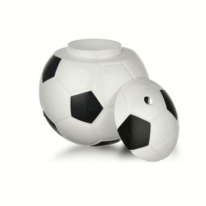 Vaso Creativo Ecológico de Plástico PS con Forma de Balón de Fútbol de 15 oz con Pajita para Fiestas, Festivales y Bebidas Deportivas - Product Image 2