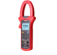 Pinza Amperimétrica UNI-T UT243 de Alta Precisión con Protección IP65, Análisis de Potencia y Armónicos, Prueba Automática y 1 Año de Garantía