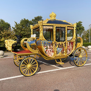Vente directe usine 2026 : Chariot de mariage royal personnalisé, chariot à chevaux, chariot de transport spécial, chariot électrique de tourisme - Product Image 4
