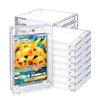 Vente en gros 360PT porte-cartes magnétique chargeurs supérieurs manchon Sport Trading Standard Sport porte-cartes étuis