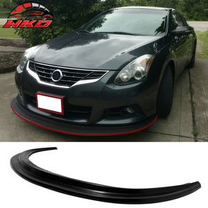 เหมาะสำหรับ Nissan Altima Coupe 2010-2013 สไตล์ MDA ชุดแต่งกันชนหน้า สีดำดิบ - Product Image 1