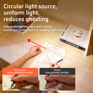 Đèn <span class=keywords><strong>LED</strong></span> có thể sạc lại <span class=keywords><strong>clip</strong></span> trên bàn 360 linh hoạt cổ ngỗng đọc bảng ánh sáng mắt-chăm sóc USB bảng nghiên cứu đọc ánh sáng - Product Image 5