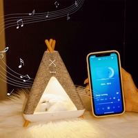 Lampe de nuit LED décorative pour chambre à coucher, ambiance moderne et créative, à intensité variable, pour dormir, décoration mignonne