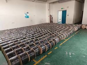 Cable de Fibra Óptica FTTH de 2 Núcleos para Interiores/Exteriores, G657A 1550nm, Cables de Comunicación de Fibra Óptica, FRP, KFRP, Alambre de Acero - Product Image 5