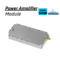 Module amplificateur de puissance RF anti-FPV à bande ultra large BLOCKWAVE 3000-4000 MHz GaN 50W avec connecteur SMA-femelle pour la protection des drones