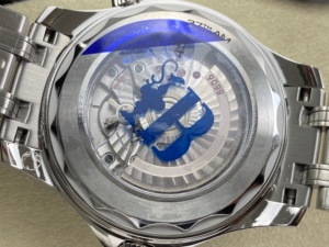นาฬิกาข้อมือจักรกลกันน้ำคุณภาพสูงสุด ระดับหรูหรา ขนาด 42 มม. เครื่อง VS factory 8800 ตัวเรือนเซรามิกสีน้ำเงิน สำหรับดำน้ำลึก 300 เมตร - Product Image 5