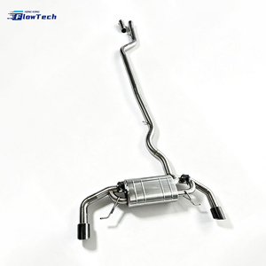 ระบบท่อไอเสียแคทแบคสมรรถนะสูงสำหรับ BMW M235i M135i F21 F20 N55 3.0T ผลิตจากสแตนเลส 304 พร้อมวาล์วควบคุมเสียงแบบ Valvetronic ใช้ได้กับ OEM - Product Image 3