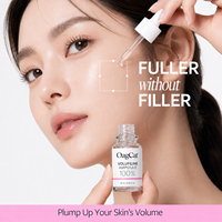 Poudre de soin visage et corps au collagène et peptides de cuivre bio, blanchissante et anti-âge, marque privée, végane