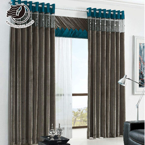 <span class=keywords><strong>Rideaux</strong></span> occultants double couche <span class=keywords><strong>thermiques</strong></span>, vente directe d'usine, traitement de fenêtres pour projet hôtelier 5 étoiles - Product Image 3