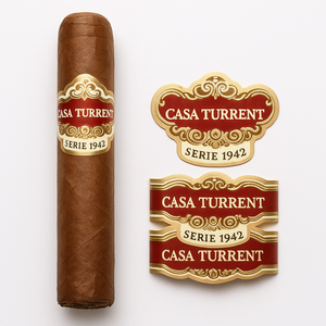 Etiqueta Personalizada para Cigarros, Crea tus Propias Etiquetas con Relieve en Lámina Dorada, Etiquetas de Anillo con Corte Personalizado, Etiquetas de Poliéster Doradas - Product Image 4