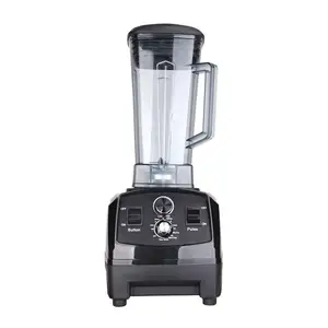 Factory Wholesale 2L Capacity Professional Commercial Food Processor with 6 Steel Blade Blander Juicer Extractor Machine
