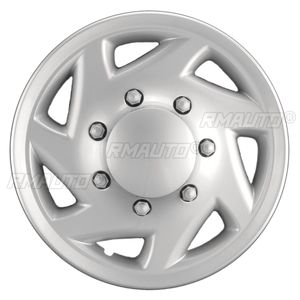 Tapacubos Plateados de 16 Pulgadas para Camioneta Ford Serie E 1997-2023, Resistentes y de Fácil Instalación - Product Image 2
