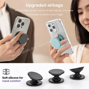 Wholesale Universal Mobile Phone Accessories Silicone Grip Phone Stand Mobile Holder Phone Sockets Popular Popings Up Griptok