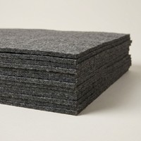 Rouleau de feutre industriel anti-vibration en gros de Chine pour l'absorption des chocs, épaisseur et GSM personnalisés, directement de l'usine