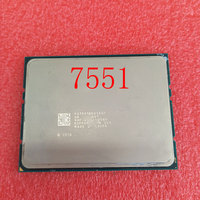 Procesador AMD 7551 de 32 Núcleos y 64 Subprocesos, 2.0GHz, 64MB de Caché L3, 180W TDP, Compatible con Socket SP3, Admite 2 Sockets DDR4 ECC