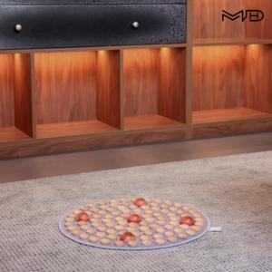 Ayak Akupresür Matı (48cm Çap) Taşınabilir Katlanabilir Geliştirilmiş Versiyon Sedanter Yaşlılar, Öğrenciler, Ofis Çalışanları için Mükemmel - Product Image 4