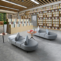 Canapé modulable ovale classique italien en velours blanc, confortable et moelleux, idéal pour les mariages, les halls d'hôtels et les restaurants