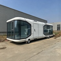 Maison mobile capsule spatiale moderne, pod préfabriqué à structure en acier, sur mesure pour hôtel en zone touristique