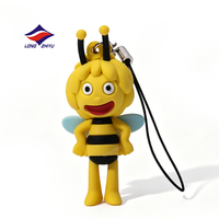 Longzhiyu – Porte-clés personnalisés en caoutchouc souple avec figurines d'animaux, porte-clés en silicone, porte-clés 3D en PVC et mousquetons – 20 ans d'expérience, conception gratuite