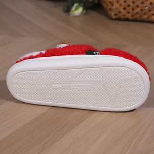 Nuevas Pantuflas Navideñas de Algodón con Suela Suave Antideslizante, Diseño de Ciervo, como Regalo de Navidad - Product Image 3