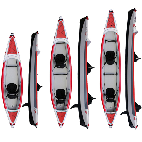 PF Wholesale Canoe Fishing Kayak Popular Carro Rowing Inflatable Kayak for Sale
