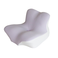 Nuevo estilo Cuello Soporte Cervical Ergonómico Memoria Espuma Cara Abajo Contorno Almohada para dormir en el estómago y jugar con teléfono celular