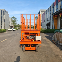 Plateforme élévatrice à ciseaux hydraulique pour entrepôt, plateforme élévatrice à ciseaux électrique, table élévatrice à ciseaux fixe pour la manutention des marchandises