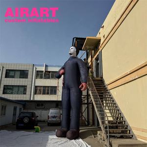 Personaje inflable decorativo de Halloween, hombres inflables de Halloween que sostienen cuchillos para decoraciones de festivales - Product Image 3