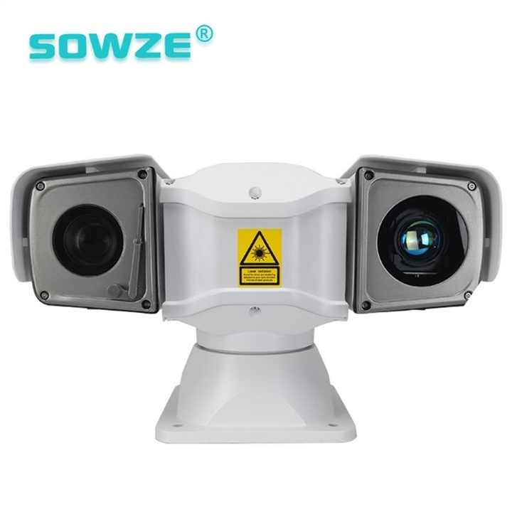 Car Mounted Long Range Day and Night Vision PTZ IP Laser Camera ...
