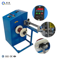 Machine à enrouler les câbles QP400, machine à rembobiner les fils de cuivre et d'aluminium de 0,8 à 20 mm, machine à enrouler les fils d'acier sur bobine de 400 mm