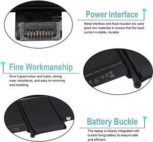 Batería para Portátil de 74.9Wh y 6 Celdas A1502 A1582 A1493 para <span class=keywords><strong>Macbook</strong></span> <span class=keywords><strong>Pro</strong></span> Retina de 13 Pulgadas A1502 Finales de 2013, Mediados de 2014, Principios de <span class=keywords><strong>2015</strong></span> - Product Image 3