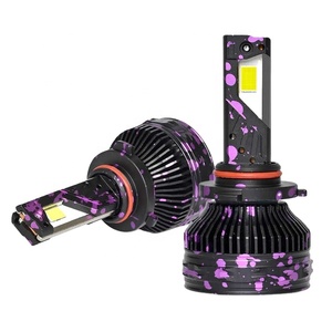Fari LED ad Alta Potenza 120W per Land Cruiser <span class=keywords><strong>City</strong></span> 9005/H1/H19, Chip 3570, Colore 6000K, Design a Tre Rame, 12V 18000 Lumen, Nuovo - Product Image 3