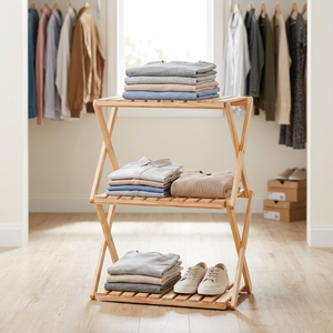 Étagère de rangement polyvalente Radiata – Étagère à chaussures à 2/3/4 niveaux, organisateur de vêtements et unité gain de place - Product Image 6