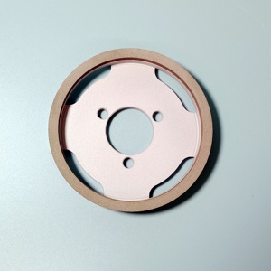 Yüksek kaliteli 6A2 CBN reçine bağ taşlama fincan şekli taşlama için Log testere bıçakları alüminyum uygulama ve çapak alma - Product Image 5