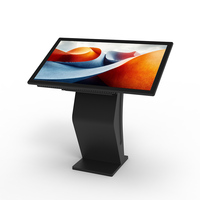 Monitor táctil infrarrojo HDFocus de 43 pulgadas a prueba de agua para señalización digital mejorada y quiosco publicitario