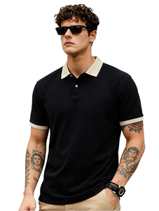 Camisa de Lino/Algodón para Hombre, Transpirable, de Manga Corta, con Botones, Informal, para Playa, Verano - Product Image 2