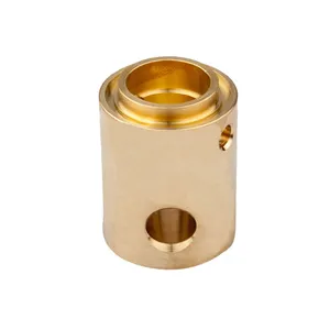 High Quality Brass 58 Material Oem Wire Cut Edm CNC Turned CNC Lathe Machinery Machining Jet Nozzle Parts For Burner