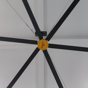 <span class=keywords><strong>Ventilateur</strong></span> de <span class=keywords><strong>plafond</strong></span> industriel HVLS de 14' de diamètre, 6 pales, 265000 CFM, pour entrepôt et atelier - Product Image 2