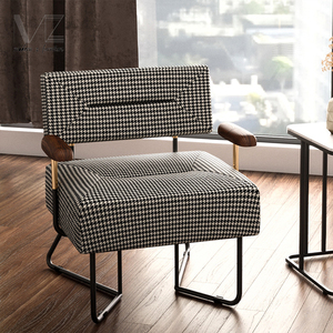 Ý Đồ Nội Thất Nhà Cánh Tay Đơn Sofa Khu Vực Chờ Đợi Phòng Chờ Trang Trí Giọng Phòng Khách Vải Thỉnh thoảng Ghế - Product Image 3