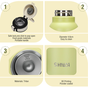 1000ml Stainless Steel Portable Leak Proof Vacuum Insulated Hot&cold Durable Sports Water <b>Bottle</b> - Product Image 5