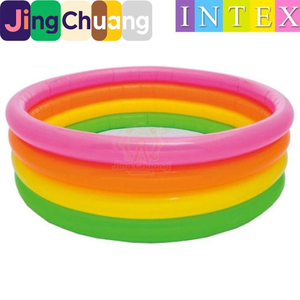 <span class=keywords><strong>Piscine</strong></span> gonflable fluorescente à quatre anneaux 56441, <span class=keywords><strong>piscine</strong></span> pour enfants, <span class=keywords><strong>piscine</strong></span> familiale - Product Image 1